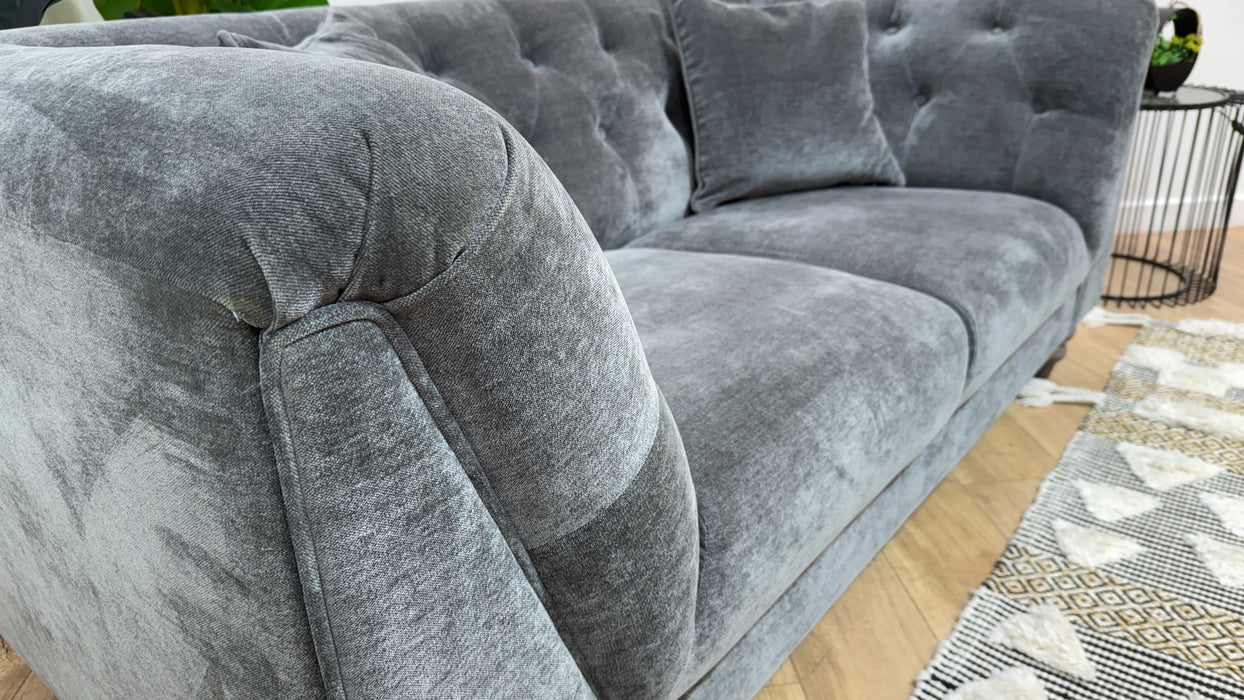 Sofology Bridgerton Fabric 2 Seater in Soft Chenille Slate