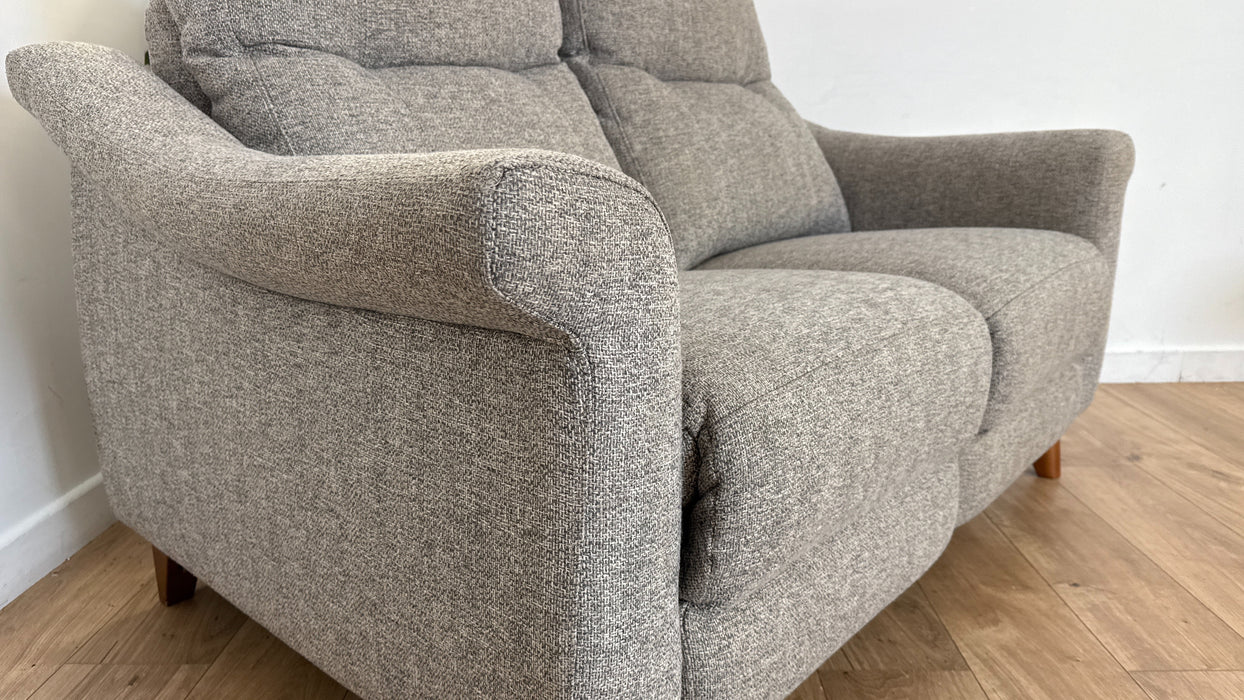 DFS The Flair 2 Seater Fabric Sofa in Zinc Energy