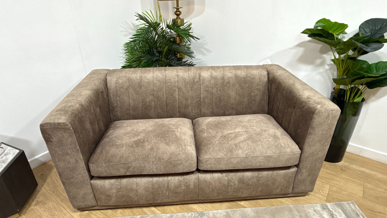 Sofology Astoria Fabric 2 Seater in Lifestyle Dapple Mocha Mix