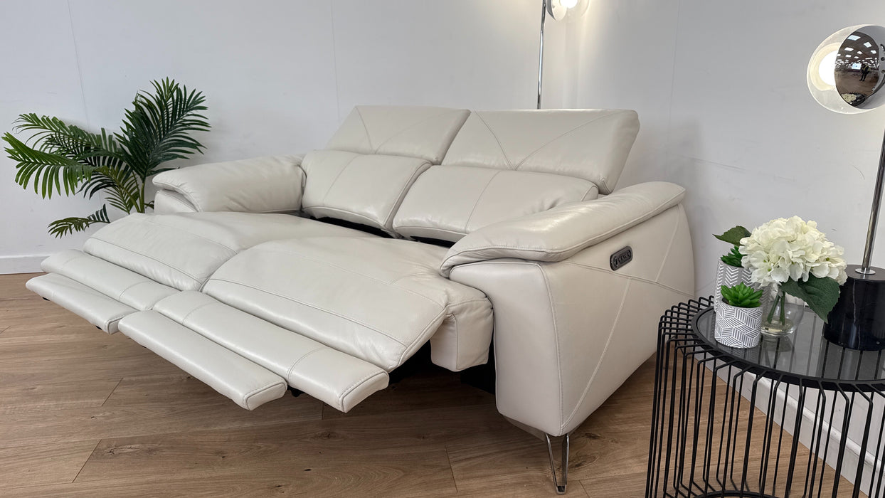 Caldo 2 Seater Power Recliner + Power Hdrst