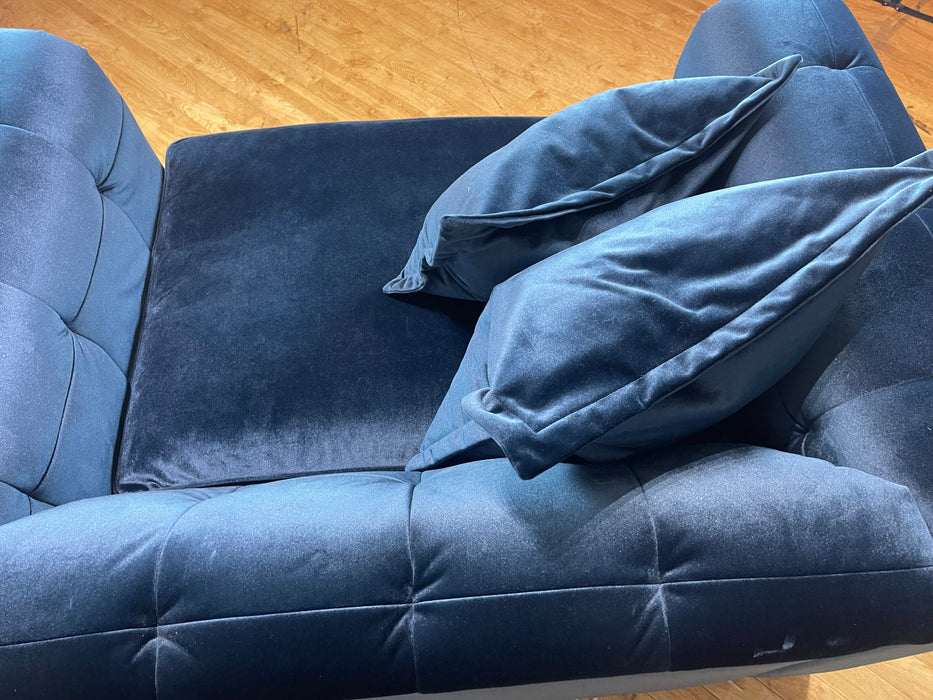 Midsummer Fabric Loveseat - Navy (WA2)