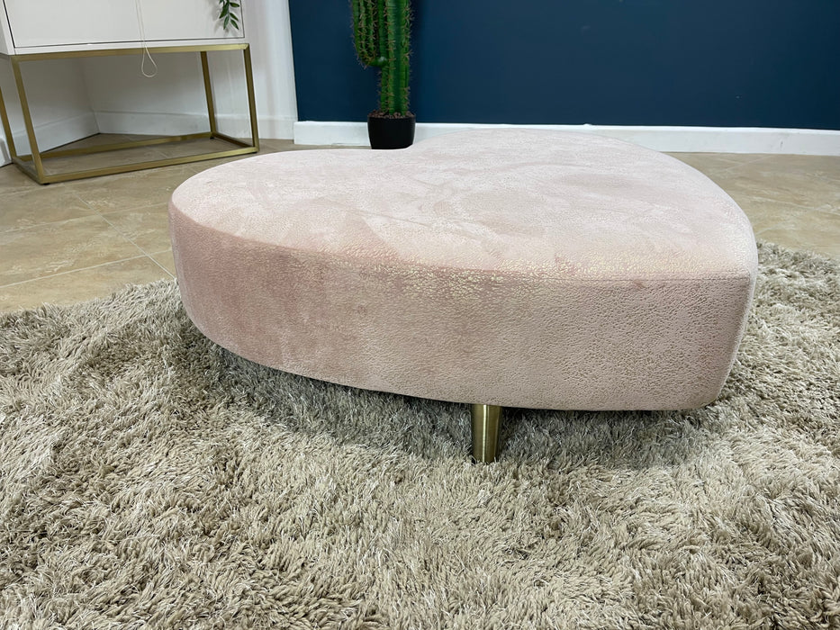 Gabrielle Designer Footstool Sparkle Powder (WA2)