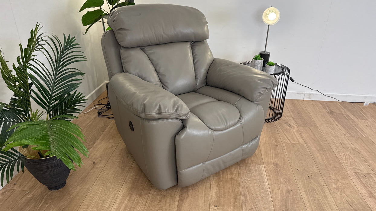 Bentham Leather Power Recliner