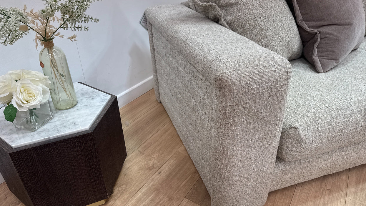 Sofology Cove Fabric Grande in Artisan Chenille Ecru Mix