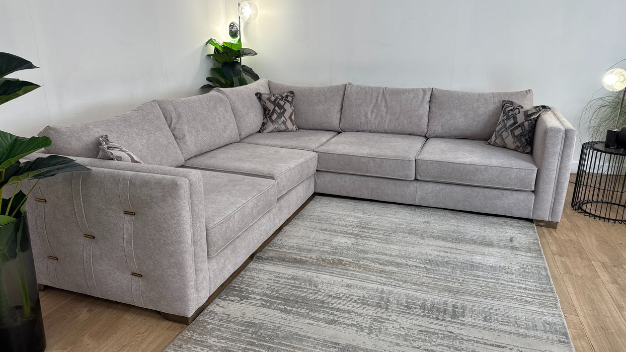 Sofology Titan 2 Corner 2 Full Back in Marina Stone