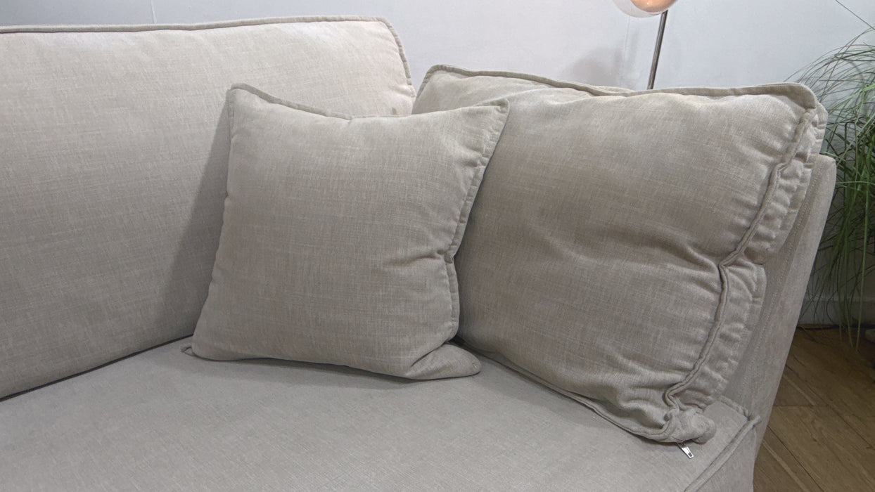 Sofology Richmond Fabric 4 Seater in Artic Ecru