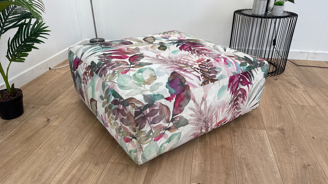 Tallulah Footstool - Fabric Footstool  -