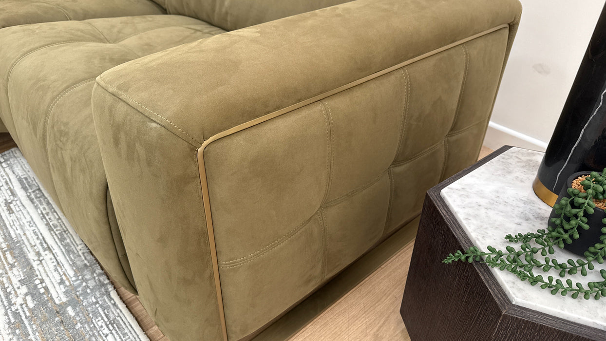 Marvella 3 Corner 1.5 Power Recliner - Olive