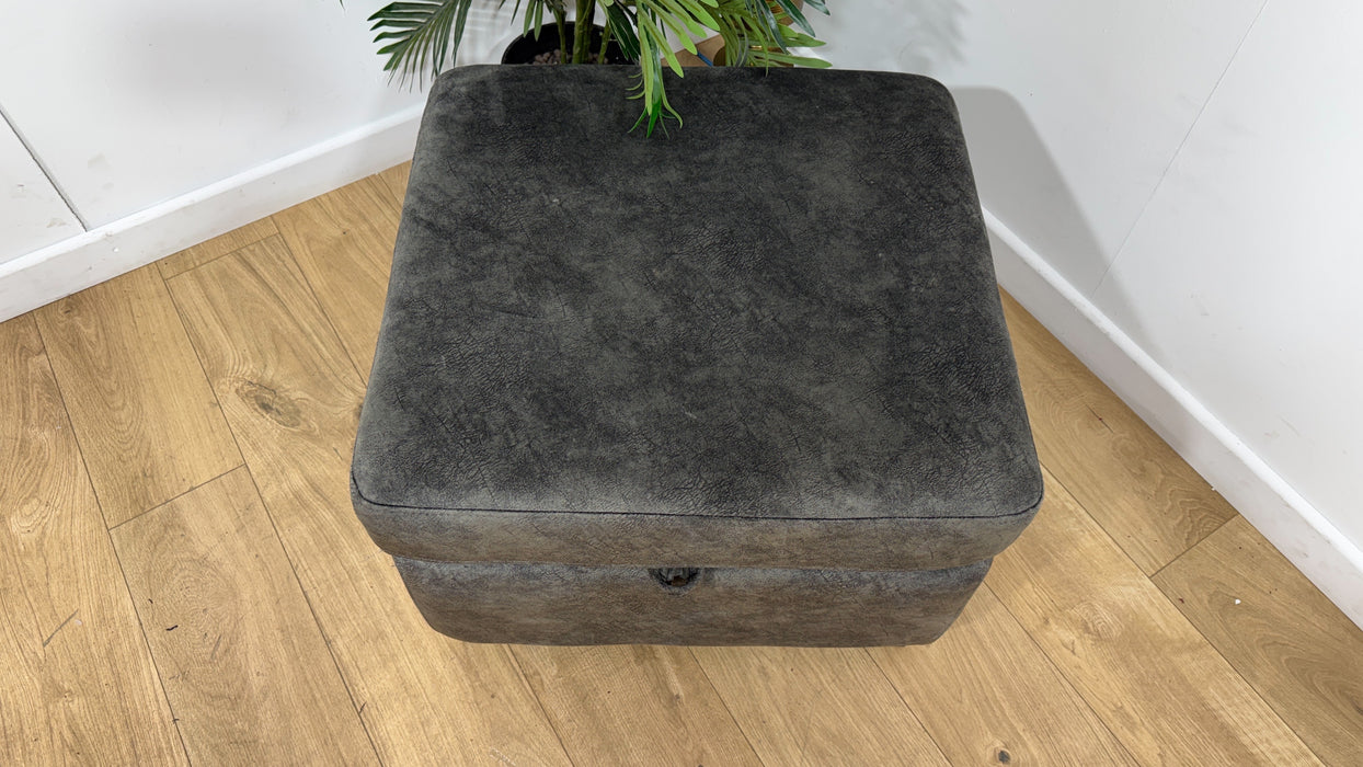 DFS Trek Storage Footstool in Grey