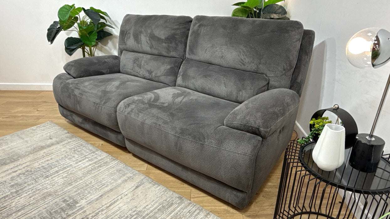 DFS Mallow 3 Seater Power Recliner in Grey