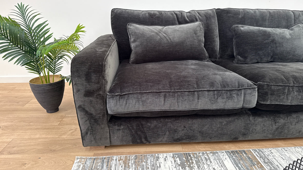 Cavalli 3 Corner 3 Sofa - Fabric - Blanik Slate Mix