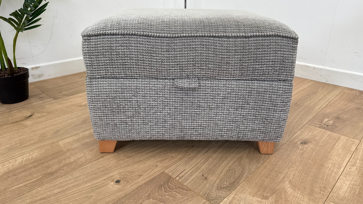 Nimbus - Fabric Storage Footstool