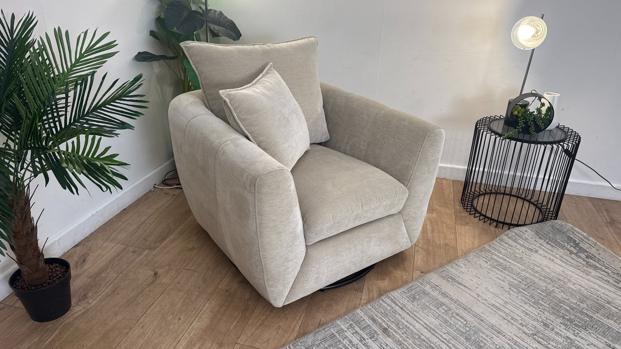 Sofology Swivel Chair in Sample Montreal Stone