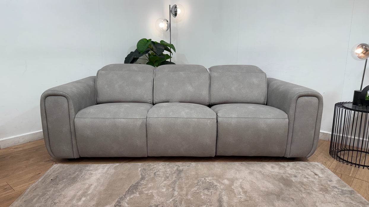 Sofology Premiere Fabric 3 Seater in Lifestyle Flecked Stone