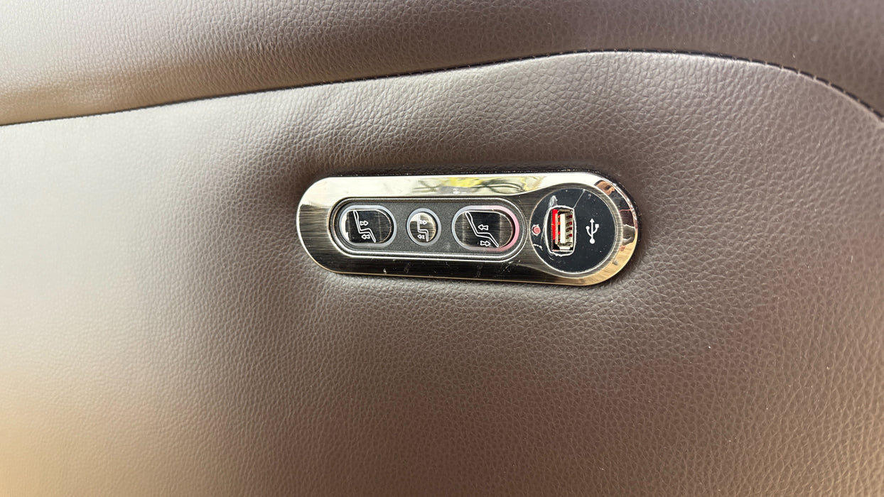 DFS Premiere Leather Chair in Brown