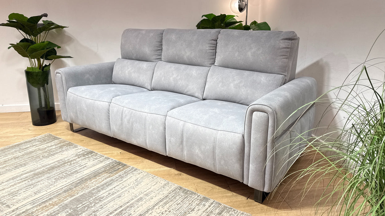 Sofology Ravello Fabric 3 Seater in Lifestyle Flecked Silver
