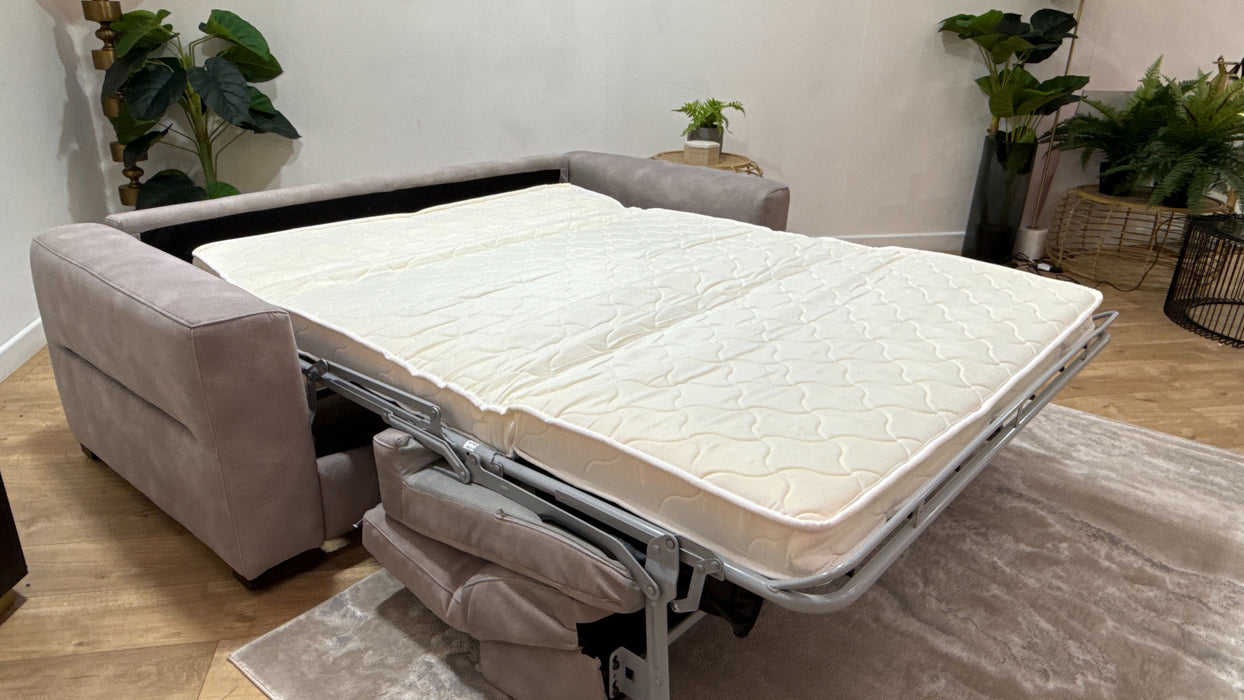 Sofology Metropolitan Fabric 3 Seater Sofa Bed in Lifestyle Mottled Marble