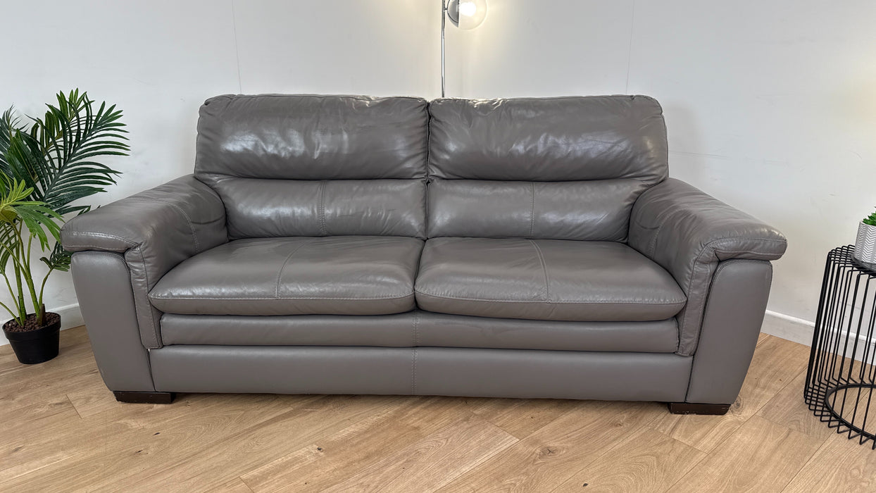 Fantasia 4 Seater Leather Sofa