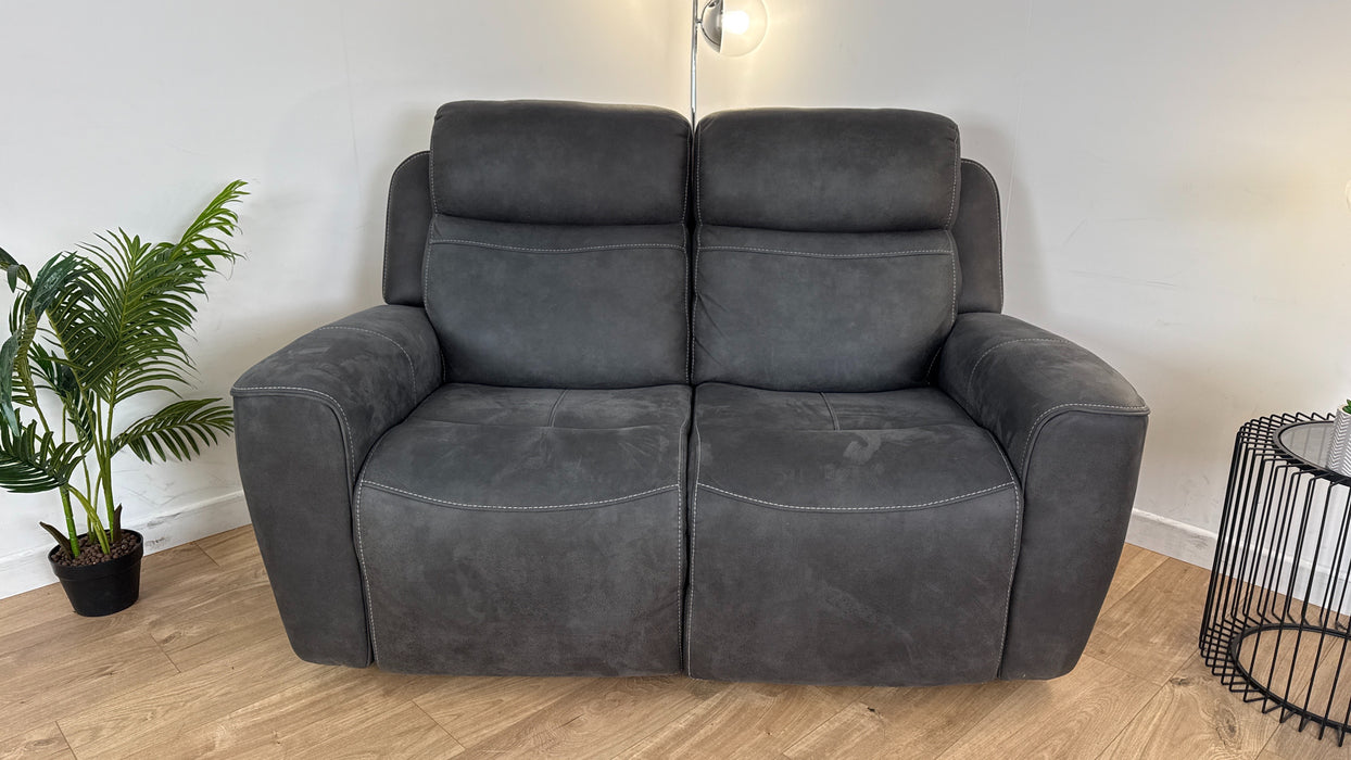 Eiger 2 Seater Fabric Power Recliner