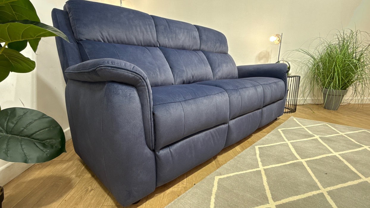 Sofology Bradie Fabric 3 Seater in Lifestyle Flecked Navy