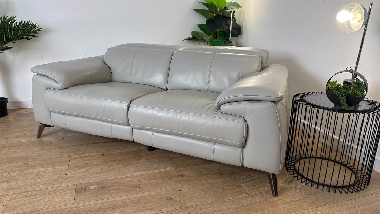 DFS Caldo 2 Seater Sofa Recliner In New Club Misty