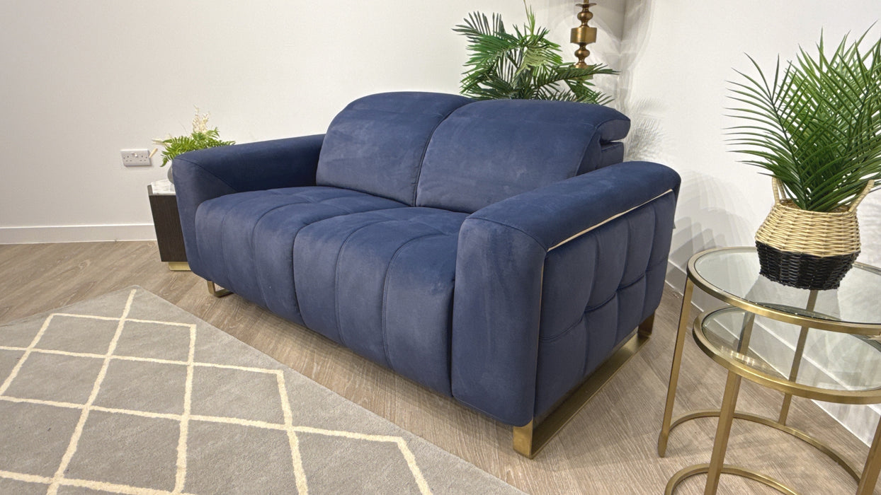 Sofology Marvella Fabric 2 Seater in Lifestyle Flecked Navy