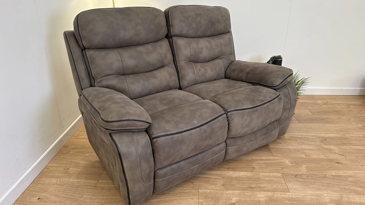 Noah 2 Seater Fabric Power Recliner Sofa