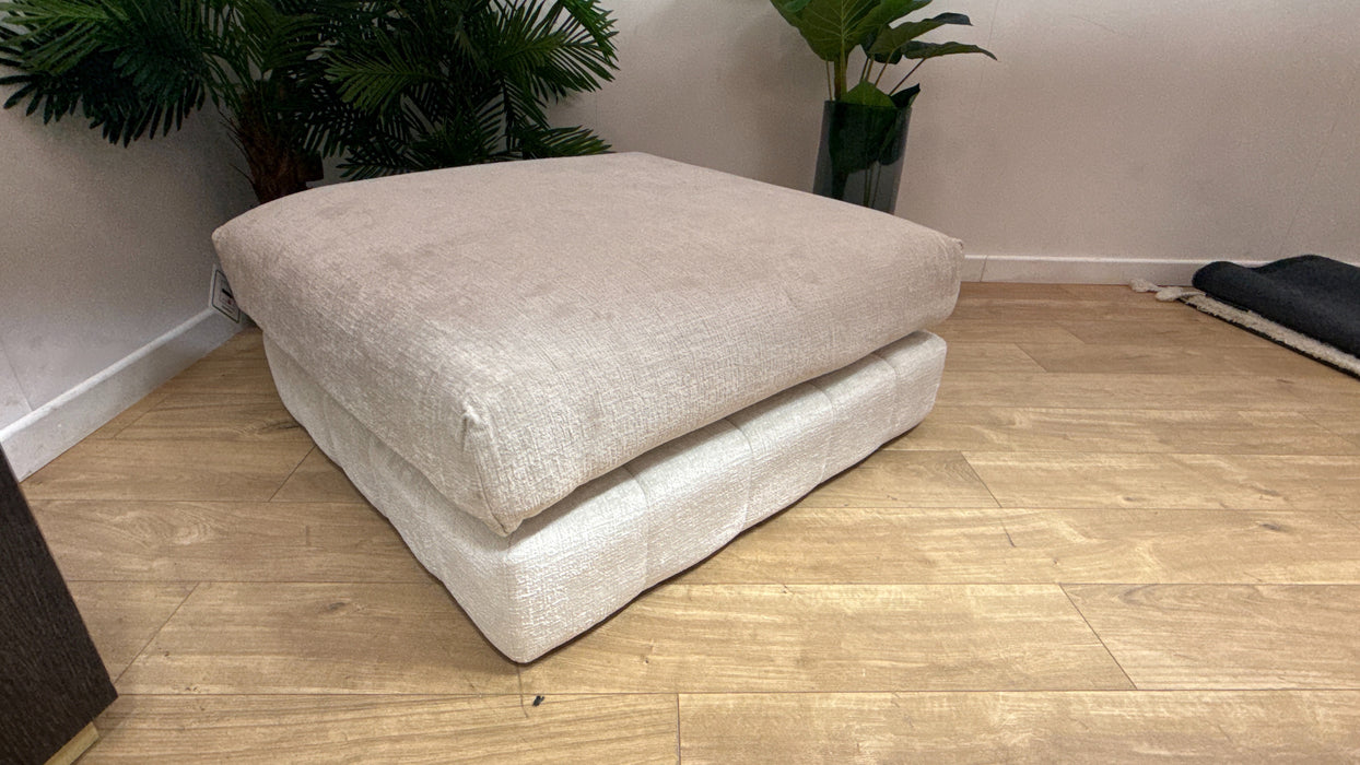 Sofology The Westwood Fabric Footstool	 in Mist All Over