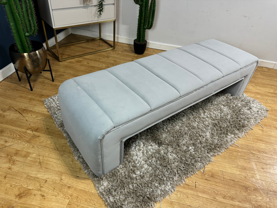 The Oscar Large Bench Footstool - Super Matt Velvet - ( WA2 )