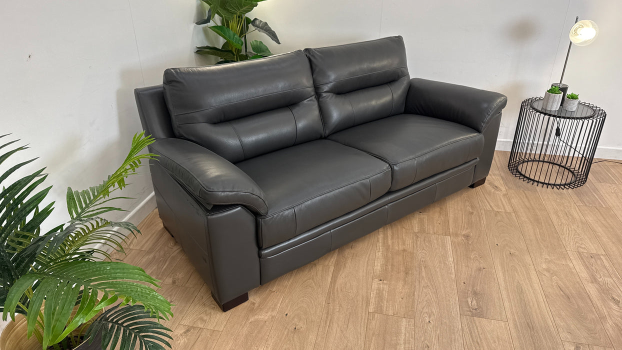 Laiken 3 Seater Leather Sofa