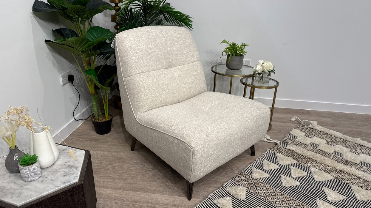 Sofology Moritz Accent Chair in Ivory