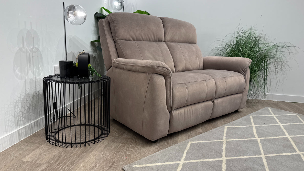 Sofology Bradie Fabric 2 Seater in Lifestyle Flecked Nutmeg