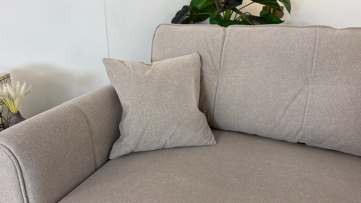 Sofology Islington Fabric Loveseat in Lifestyle Smooth Mink