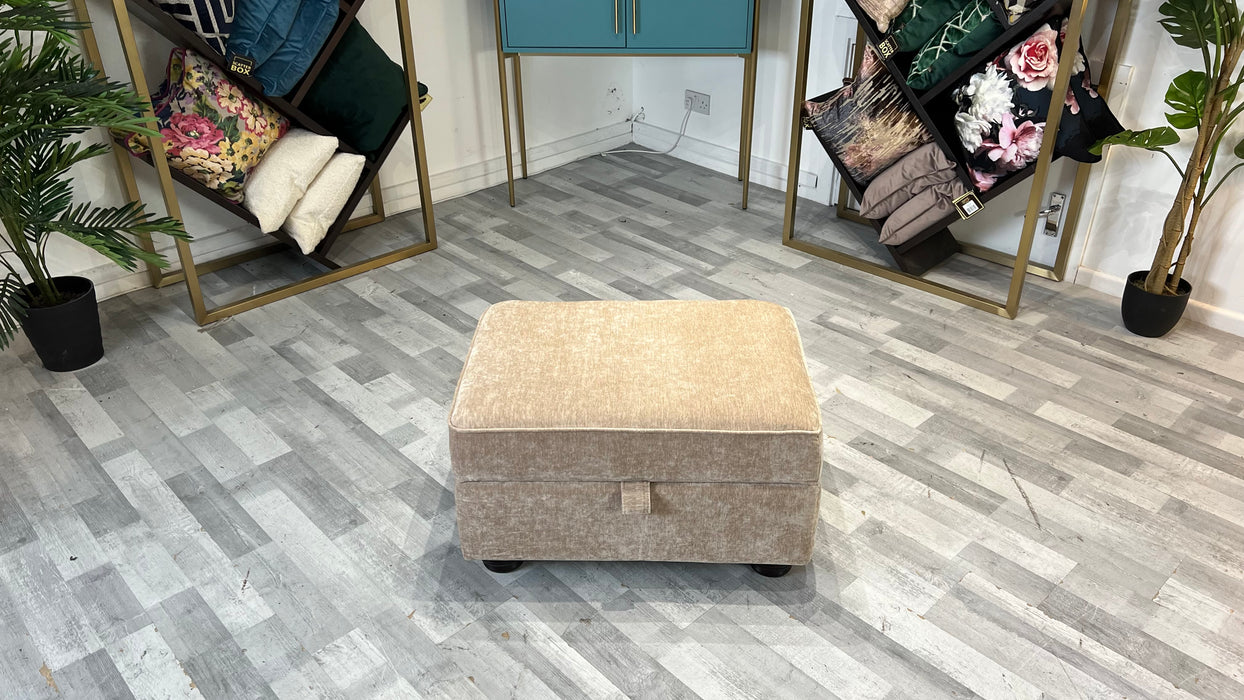 Notting Hill - Storage Footstool - Natural