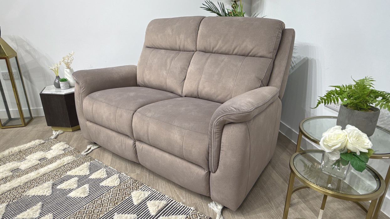 Sofology Bradie Fabric 2 Seater in Lifestyle Flecked Nutmeg