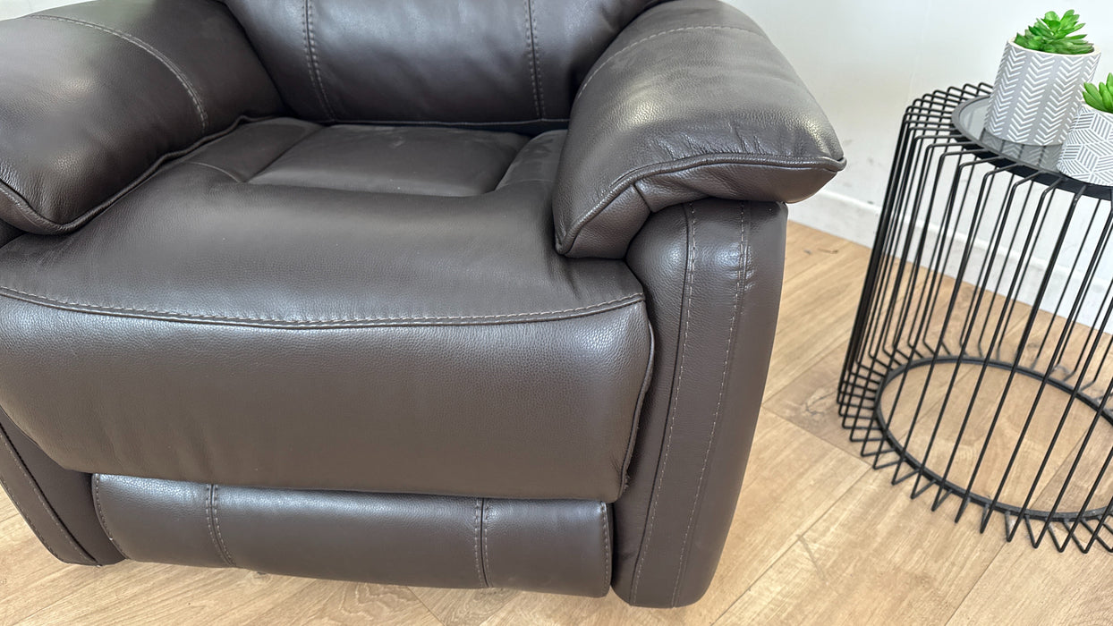 Pryme Leather Power Recliner