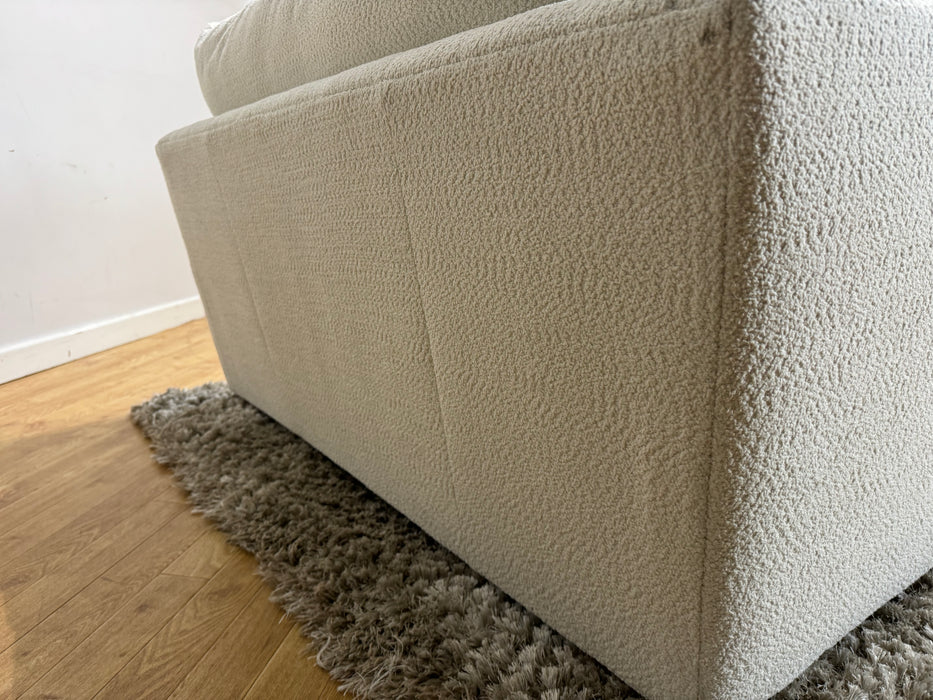 Tallulah Loveseat Chair - Cosy Boucle Ecru Fabric (WA2)