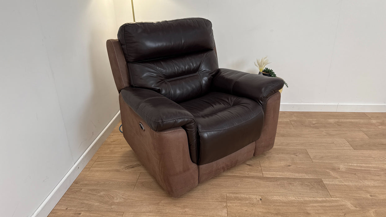 Kilton Fabric/Leather Power Recliner