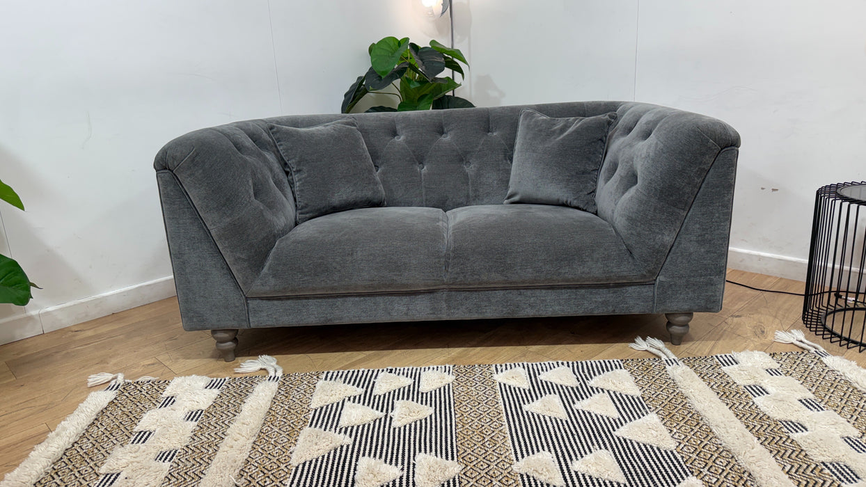 Sofology Bridgerton Fabric 2 Seater in Soft Chenille Slate