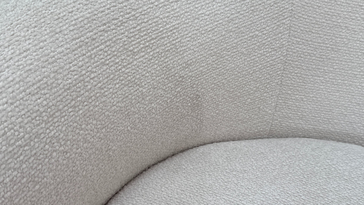 Sofology The Westwood Swivel Chair - Fabric - Soft Boucle Ecru