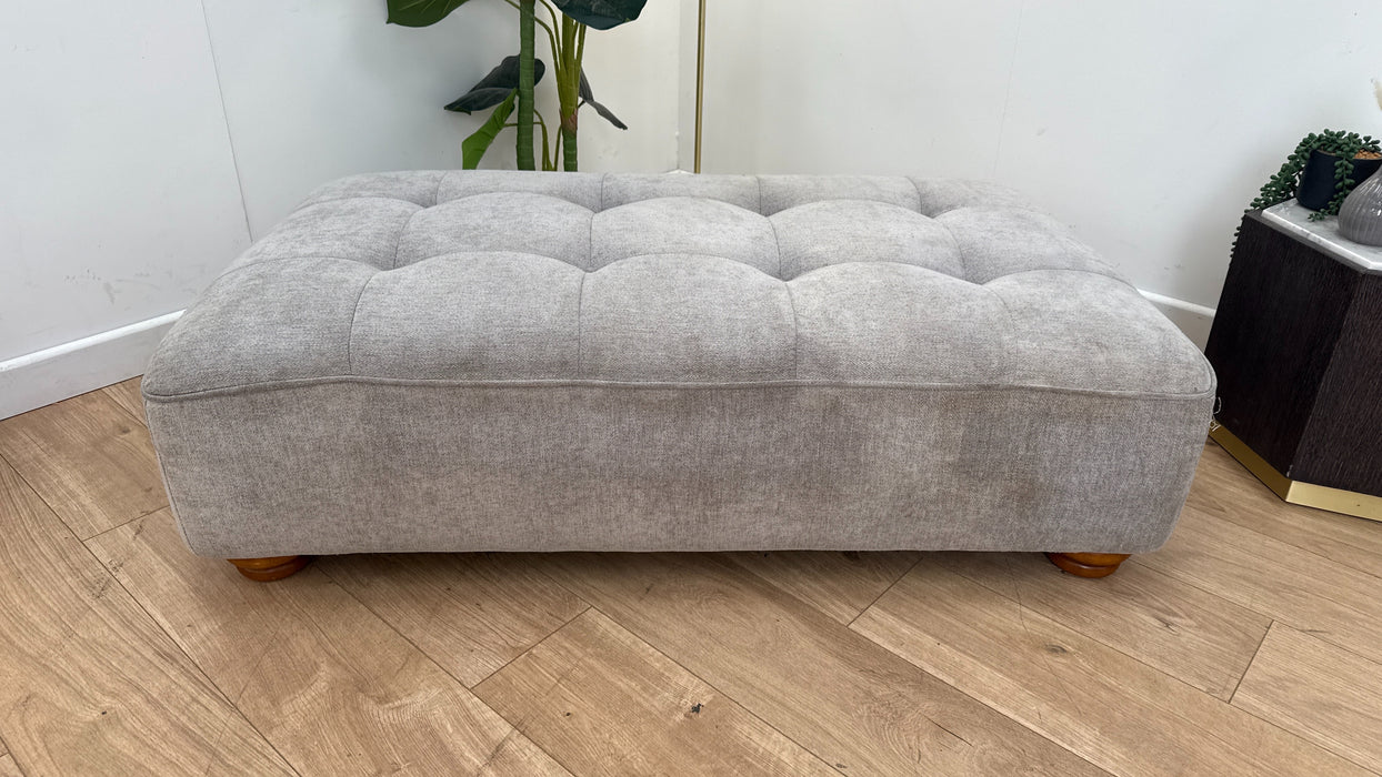 DFS Fabric Bench Footstool in Charcoal