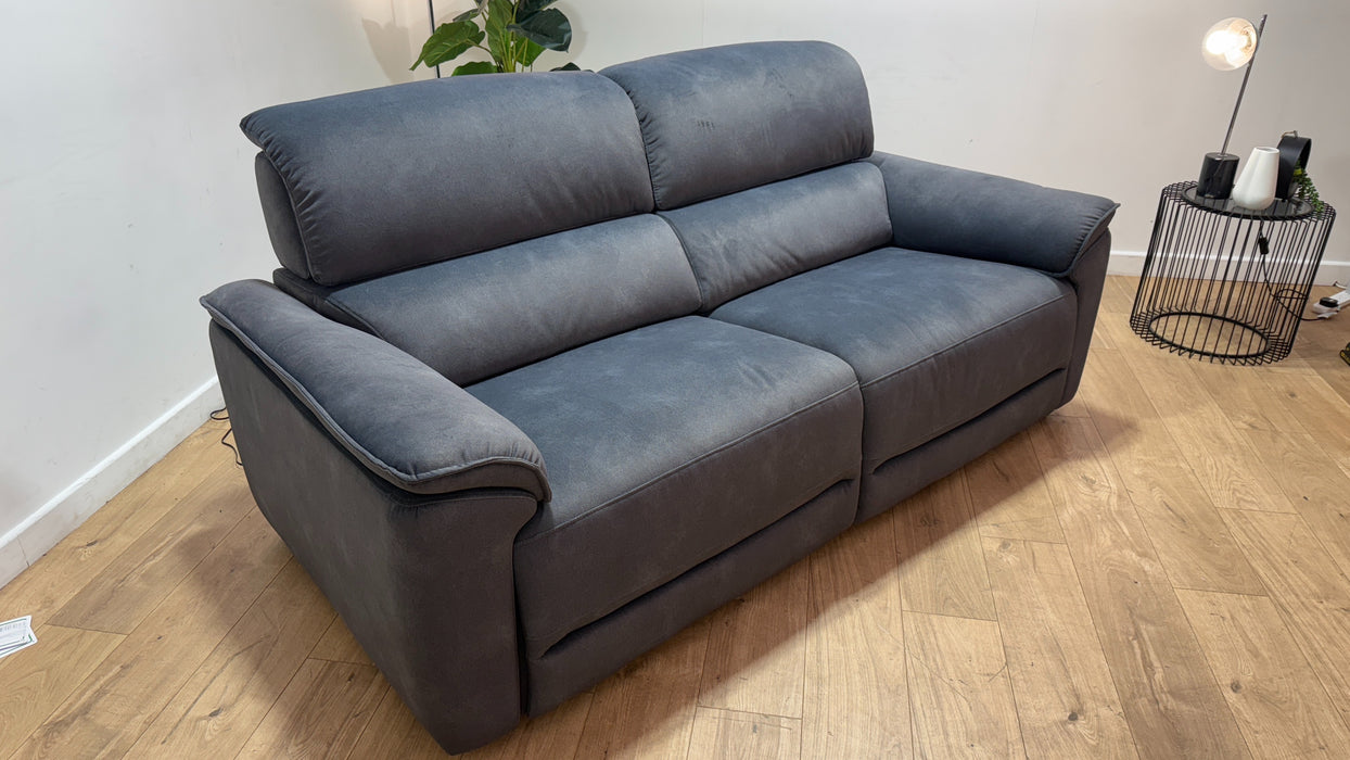 Sofology Hugo Fabric 2.5 Seater in Lifestyle Flecked Charcoal