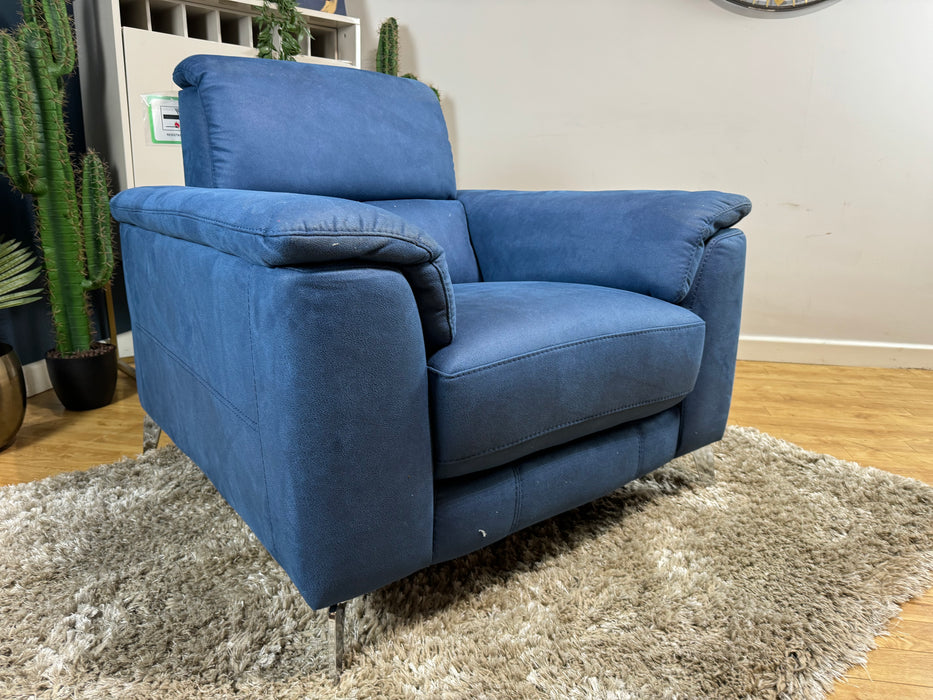 Illinois Chair Aspen Blue Fabric (WA2)