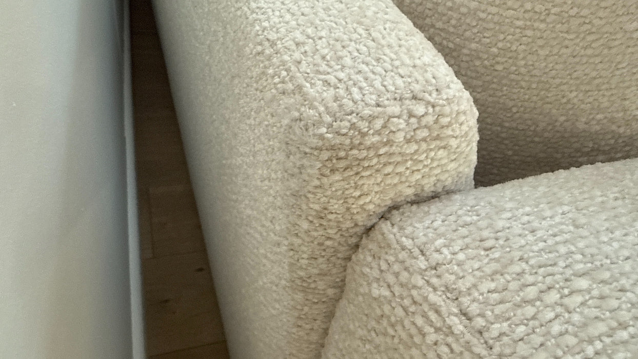 Sofology The Westwood Fabric 3 Corner 3 No Trim in Soft Boucle Ecru Mix