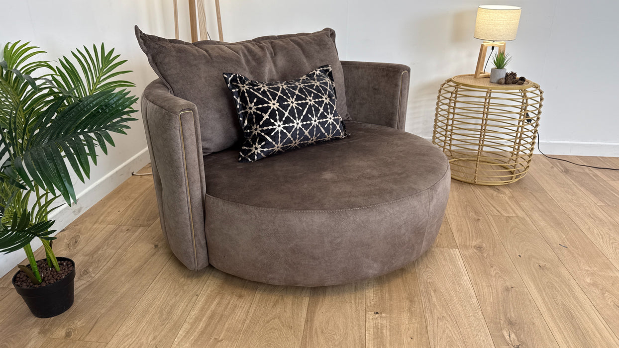 Indulgence Chair - Fabric Swivel  -