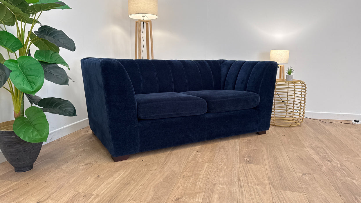 Downtown 2 Seater - Fabric Sofa - Aston Navy