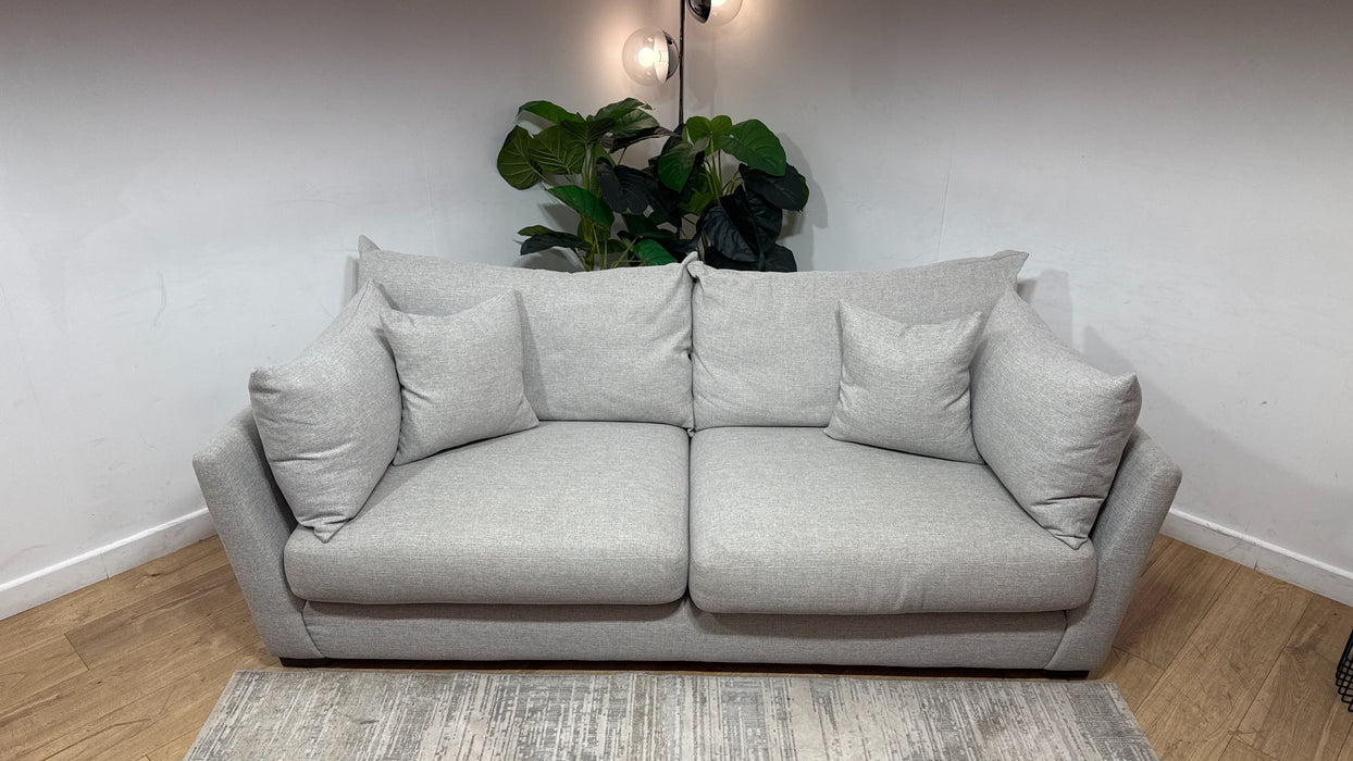 Sofology Tallulah Fabric 3 Seater in Weave Grey