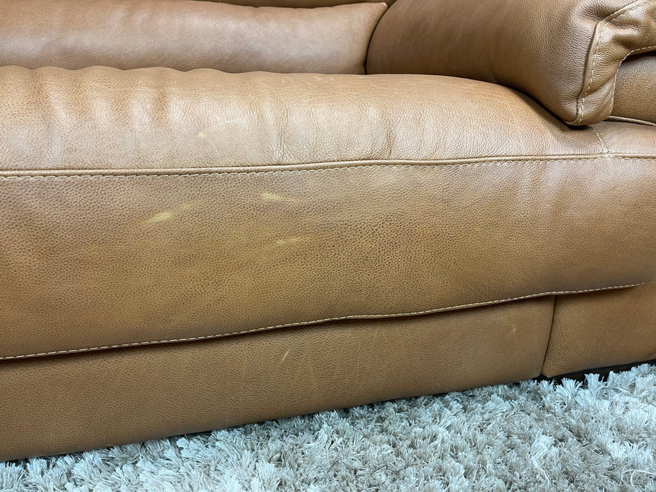 Santino Love Seat Apollo Tan Leather (WA2)