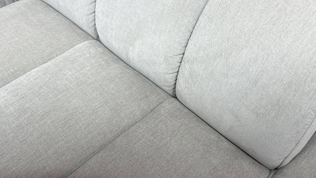 Sofology Waldorf Fabric 2 Corner 1.5 Chaise in Soft Chenille Linen Mix