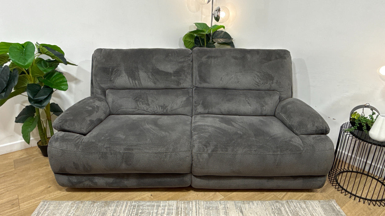 DFS Mallow 3 Seater Power Recliner in Grey